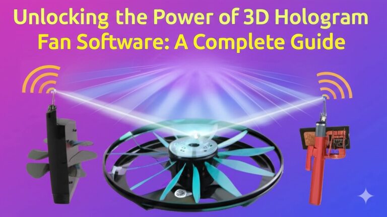3d hologram fan software