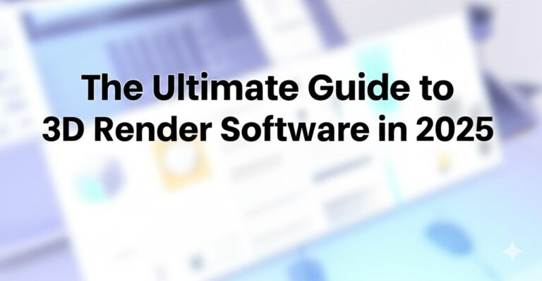 3d render software
