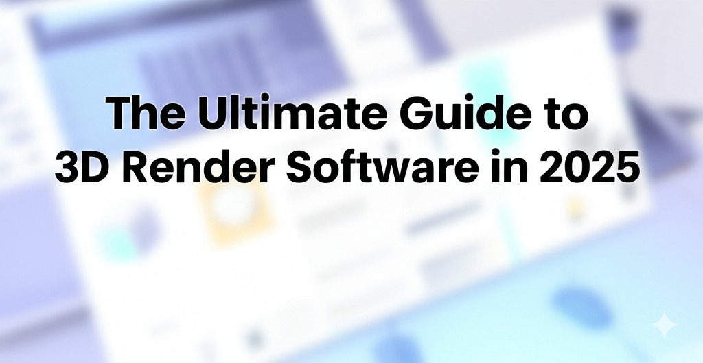 3d render software