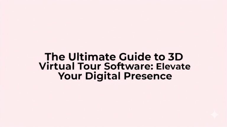 3d virtual tour software