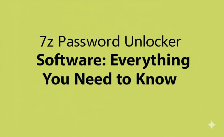 7z password unlocker software