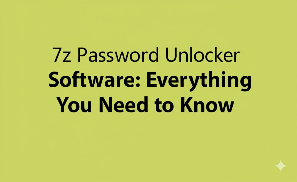 7z password unlocker software