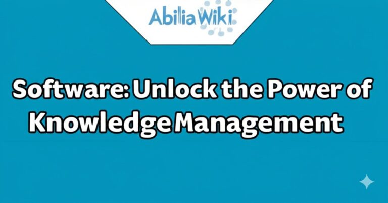 abilia wiki software