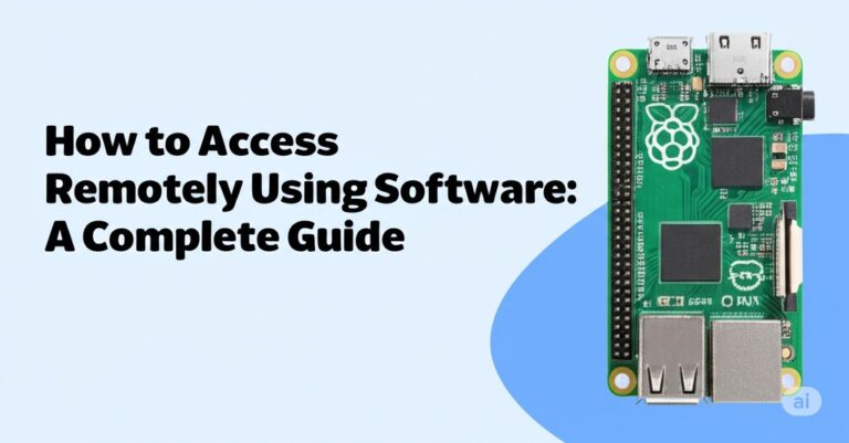 access pi remotely software
